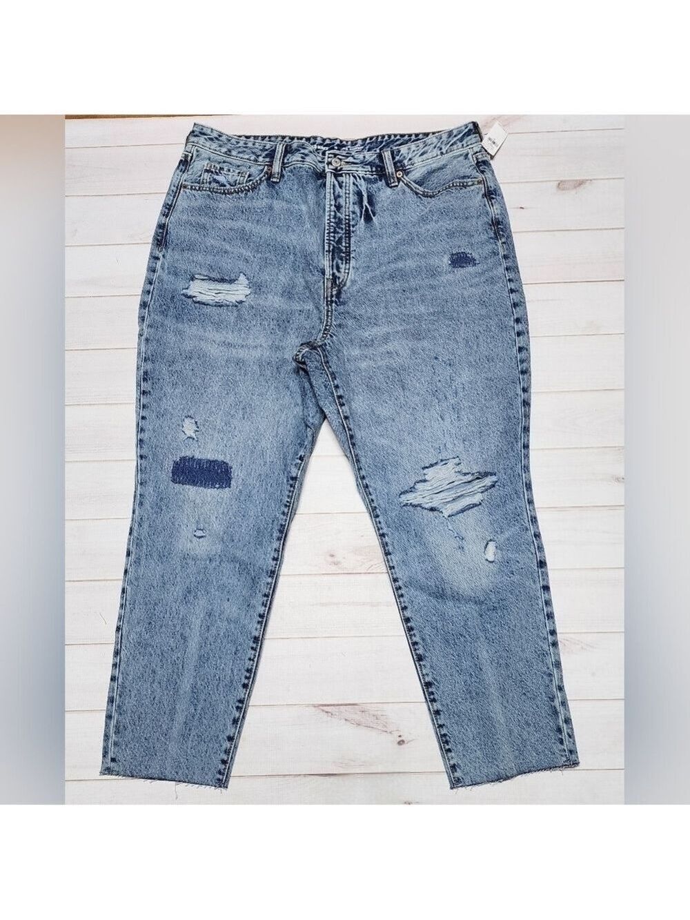 Old Navy High-Waisted Secret-Slim Pockets Straight Jeans Size 18 - New With Tags